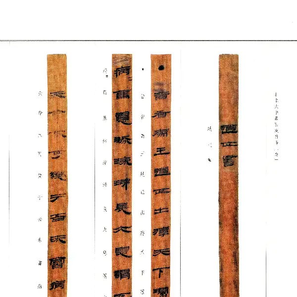 Zhao Zheng Shu (Book of Zhao Zheng, Qin-era manuscript)